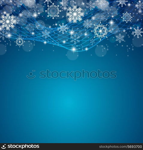 Abstract Beauty Christmas and New Year Background. Vector Illustration. EPS10