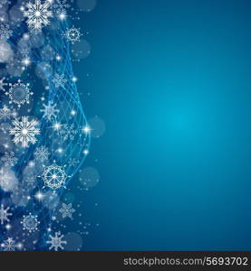 Abstract Beauty Christmas and New Year Background. Vector Illustration. EPS10