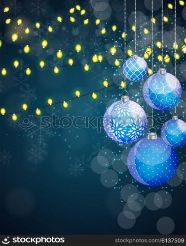 Abstract beauty Christmas and New Year background. Vector Illustration EPS10. Abstract Beauty Christmas and New Year Background. Vector Illustration.