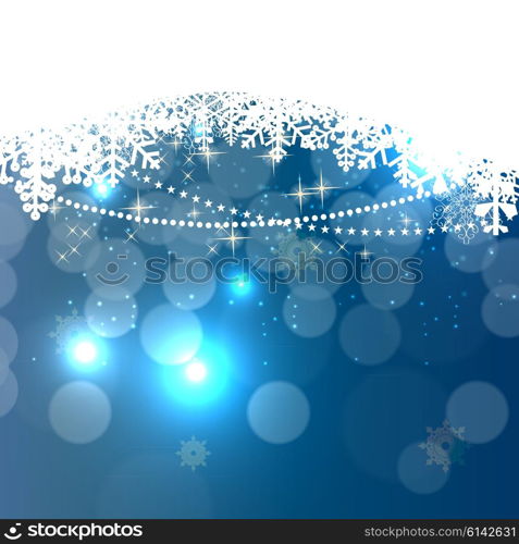 Abstract Beauty Christmas and New Year Background. Vector Illustration. EPS10