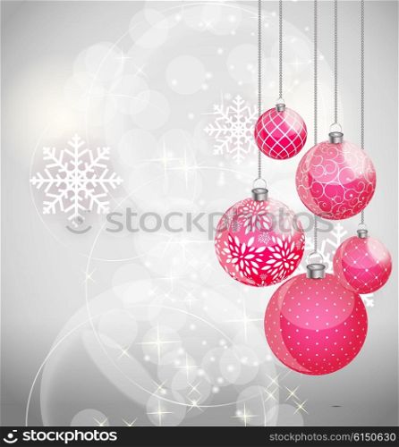 Abstract beauty Christmas and New Year background. Vector Illustration EPS10. Abstract beauty Christmas and New Year background. Vector Illustration