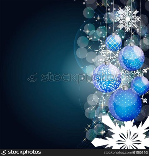 Abstract beauty Christmas and New Year background. Vector Illustration EPS10. Y2015-10-08-22
