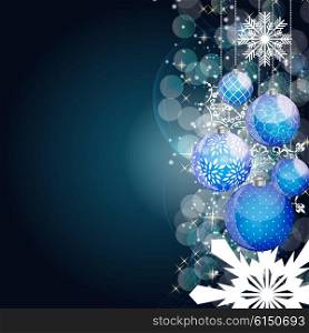 Abstract beauty Christmas and New Year background. Vector Illustration EPS10. Y2015-10-08-22