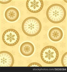 Abstract beauty Christmas and New Year seamless pattern background. Vector illustration