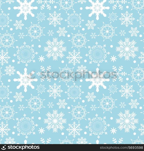 Abstract Beauty Christmas and New Year Seamless Pattern Background. Vector Illustration. EPS10