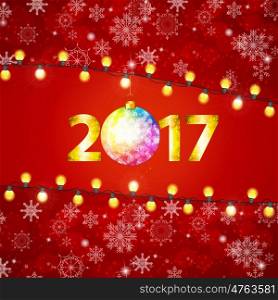 Abstract Beauty Merry Christmas and New Year Background. Vector illustration EPS10. Abstract Beauty Merry Christmas and New Year Background. Vector