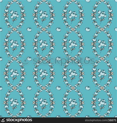 Abstract Berries seamless pattern. . Abstract Berries seamless pattern. Vector illustration background.