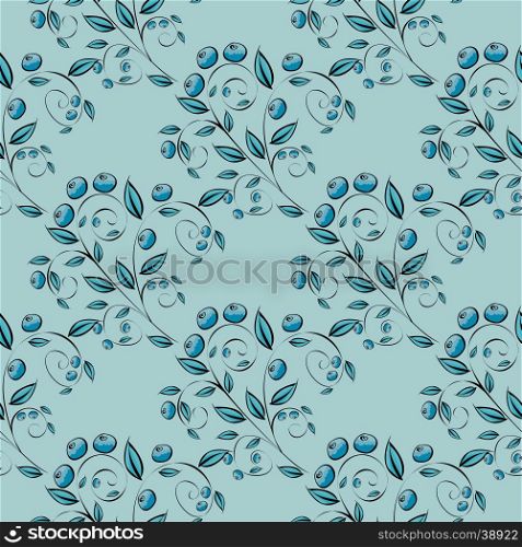 Abstract Berries seamless pattern. . Abstract Berries seamless pattern. Vector illustration background.