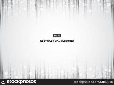 Abstract black and gray vertical lines pattren with sparkle background copy space, Vector illustration