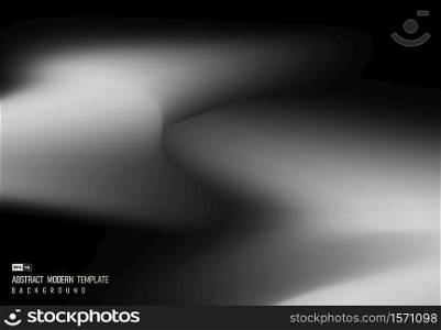 Abstract black and white mesh design of decorative cover background. Use for ad, poster, artwork, template design, print. illustration vector eps10