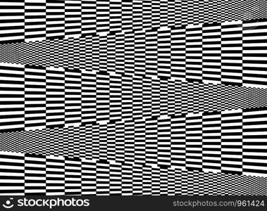 Abstract black and white square line background. Use for poster, artwork, template. illustration vector eps10