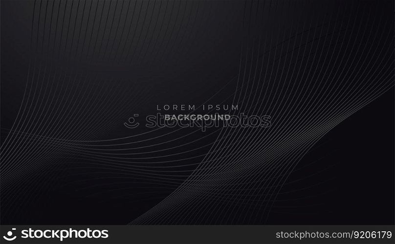 Abstract black background Gradient that looks modern