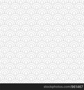 Abstract black circles pattern design decoration background. Use for ad print, wrapping, paper, print. illustration vector eps10