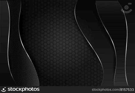 Abstract Black Corporate Technology Blank Space Background