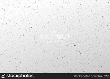 Abstract black dot dirty texture on white template background. Use for artwork, ad, poster, design, print. illustration vector eps10