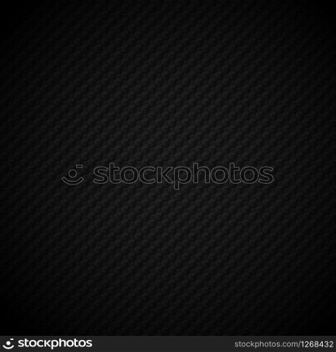 Abstract Black Geometric Square Grid Mosaic Pattern Background and Texture. Vector Illustration