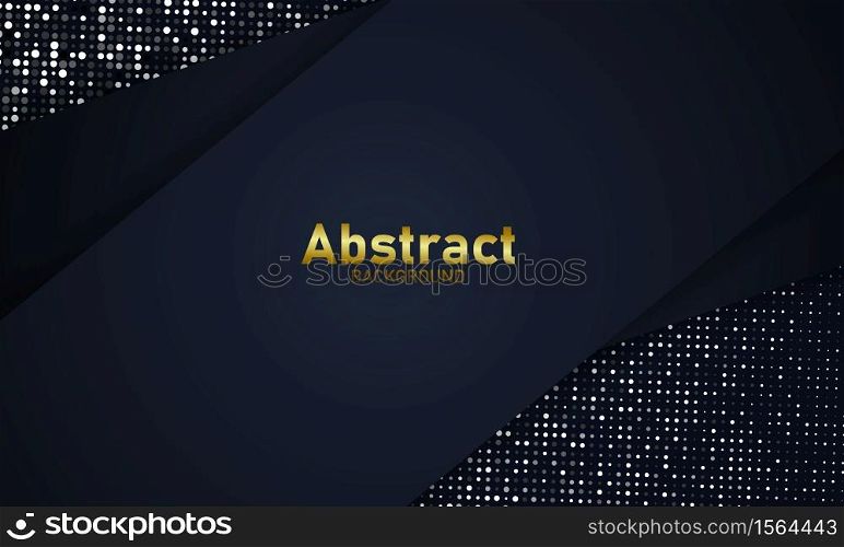 abstract black glitter White vector background business background texture