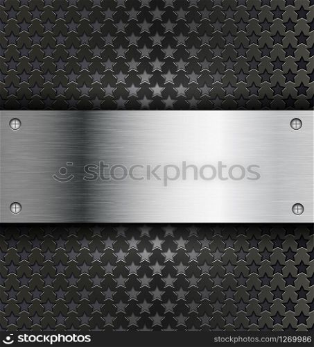 Abstract black metal technology background for creative tasks. Abstract black metal technology background