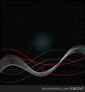 Abstract black texture background with lines
