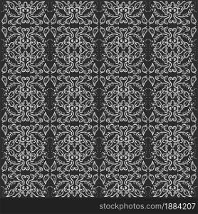 abstract black white seamless pattern