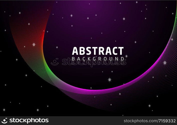 Abstract Blend Shape Background Vector
