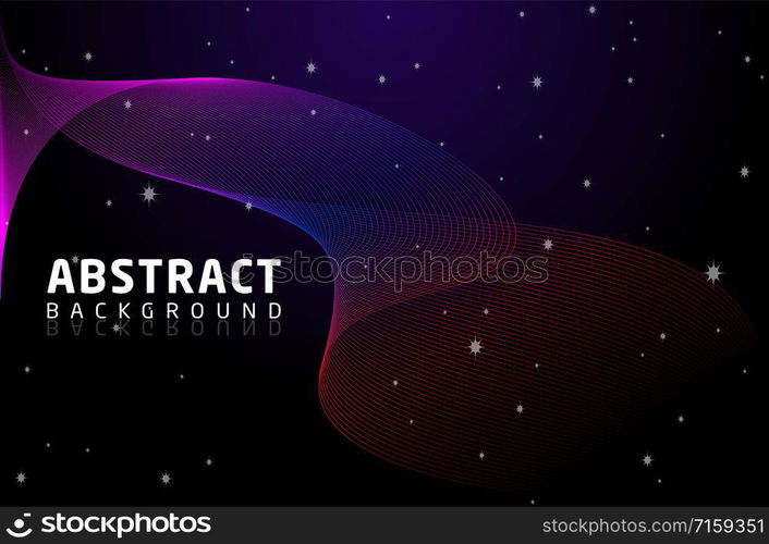Abstract Blend Shape Background Vector