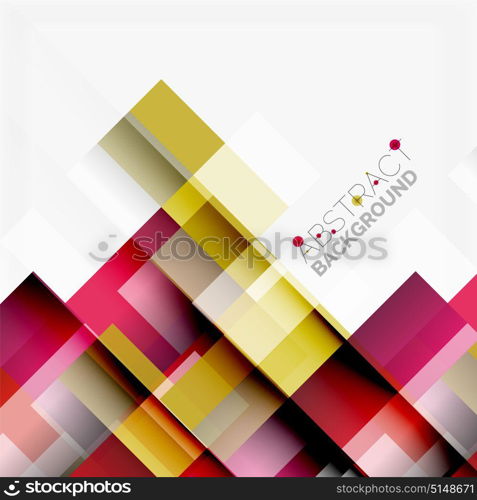 Abstract blocks template design background, simple geometric shapes on white, straight lines and rectangles. Abstract vector blocks template design background, simple geometric shapes on white, straight lines and rectangles