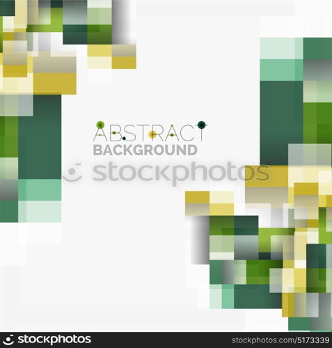 Abstract blocks template design background, simple geometric shapes on white, straight lines and rectangles. Abstract vector blocks template design background, simple geometric shapes on white, straight lines and rectangles