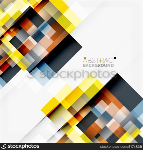 Abstract blocks template design background, simple geometric shapes on white, straight lines and rectangles. Abstract vector blocks template design background, simple geometric shapes on white, straight lines and rectangles