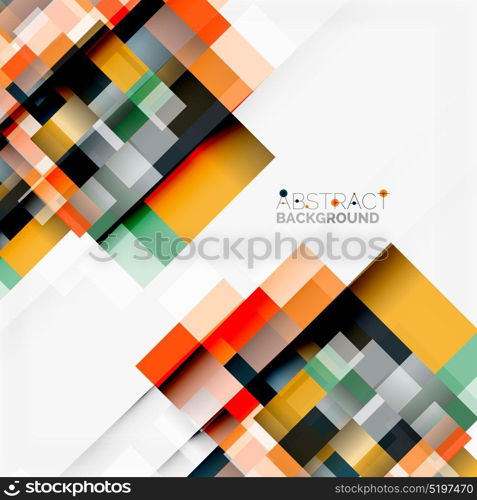 Abstract blocks template design background, simple geometric shapes on white, straight lines and rectangles. Abstract vector blocks template design background, simple geometric shapes on white, straight lines and rectangles