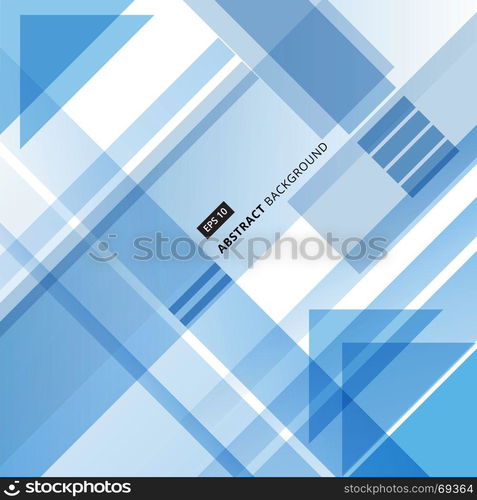 Abstract blue and white technology geometric shape corporate design background, Vector illustration