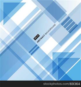 Abstract blue and white technology geometric shape corporate design background, Vector illustration