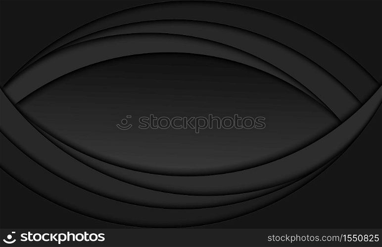 Abstract blue background, circular overlay, curve pattern