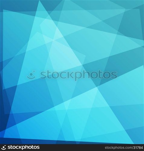 Abstract blue background for design, stock vector