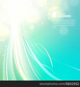 Abstract blue background. Vector illustration.