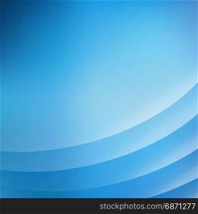 Abstract blue background with curve lines smooth blue light, Vector illustration, copy space