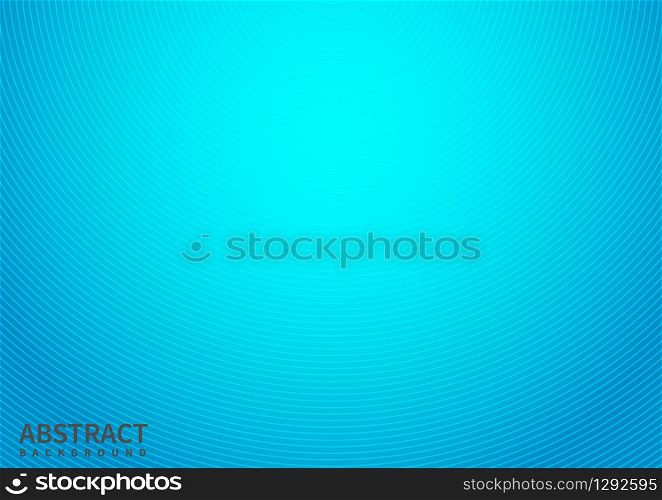 Abstract Blue Blurred Background and lines with copy space for text. Vector illustration