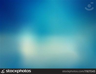 Abstract blue blurred background. Vector illustration