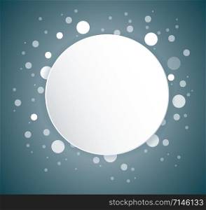 Abstract blue color Circle background