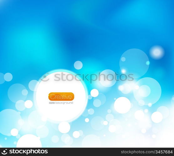 Abstract blue deep background