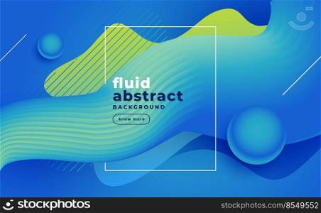 abstract blue fluid background design