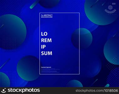 Abstract blue fluid landing page decoration background. You can use for ad, poster, artwork, template design. illustration vector eps10