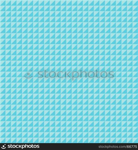 Abstract blue geometric triangle pattern texture. Vector background