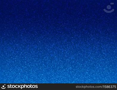 Abstract blue gradient background with rough texture. Vector illustration