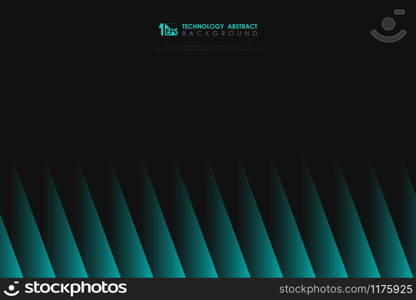 Abstract blue green color of technology line design decorative pattern poster background. Decorate for ad, artwork, template design, cover background. illustration vector eps10