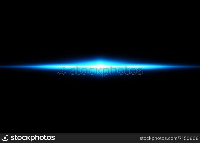 Abstract blue lights lines on black background vector illustration. Easy replace use to any image. A bright flash of light on the line.. Abstract blue lights lines on black background vector illustration. A bright flash of light on the line