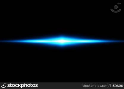 Abstract blue lights lines on black background vector illustration. Easy replace use to any image. A bright flash of light on the line.. Abstract blue lights lines on black background vector illustration. A bright flash of light on the line