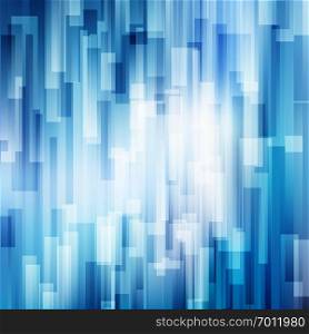 Abstract blue lines overlap layer business shiny motion background technology concept. Vector illustration