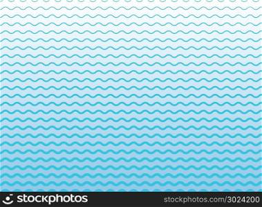 Abstract blue lines wave, Wavy stripes pattern, Rough surface, Vector Illustration