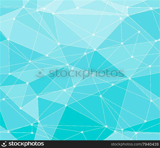 abstract blue polygonal background